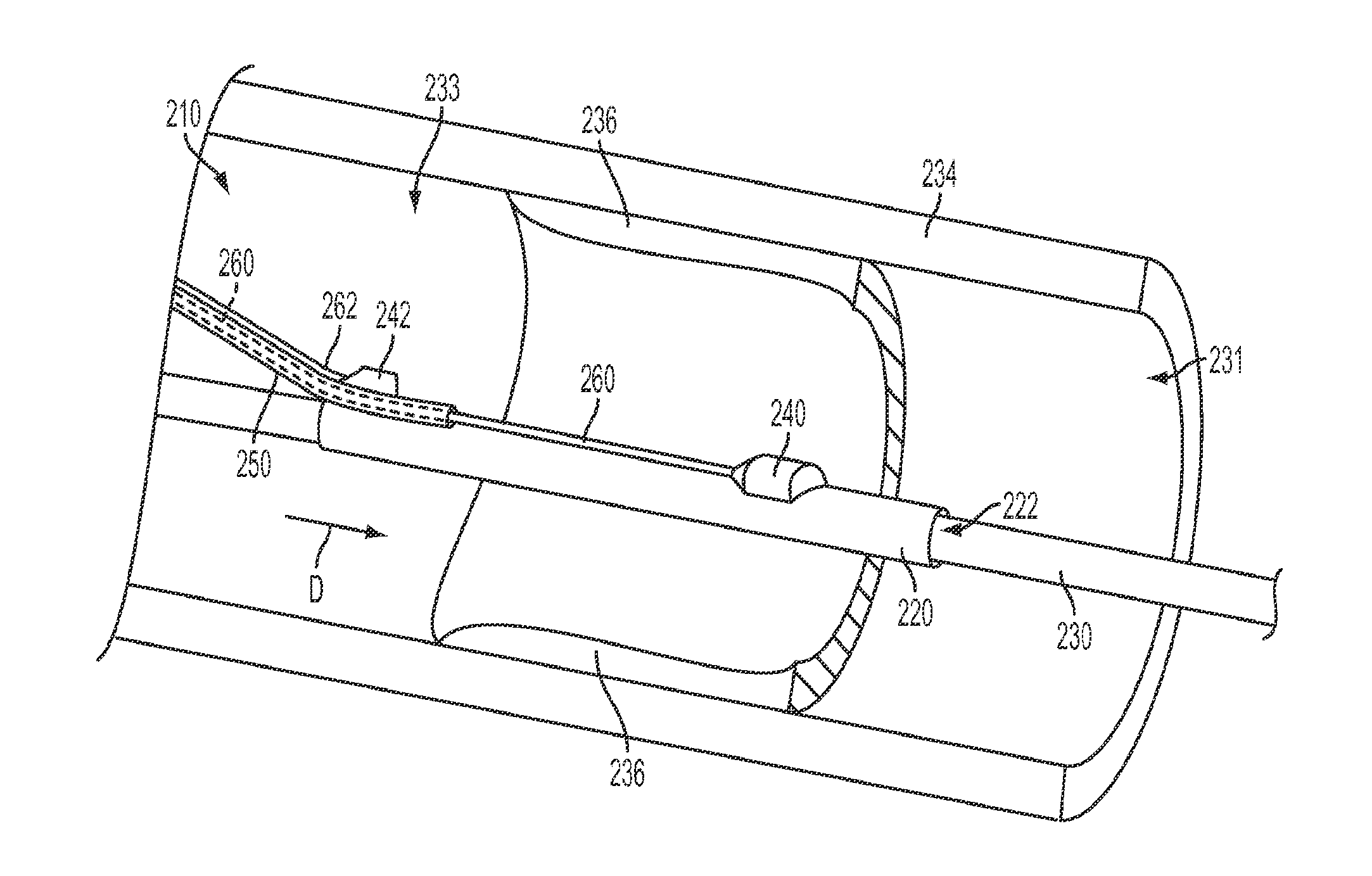 Physiological sensor delivery device and method