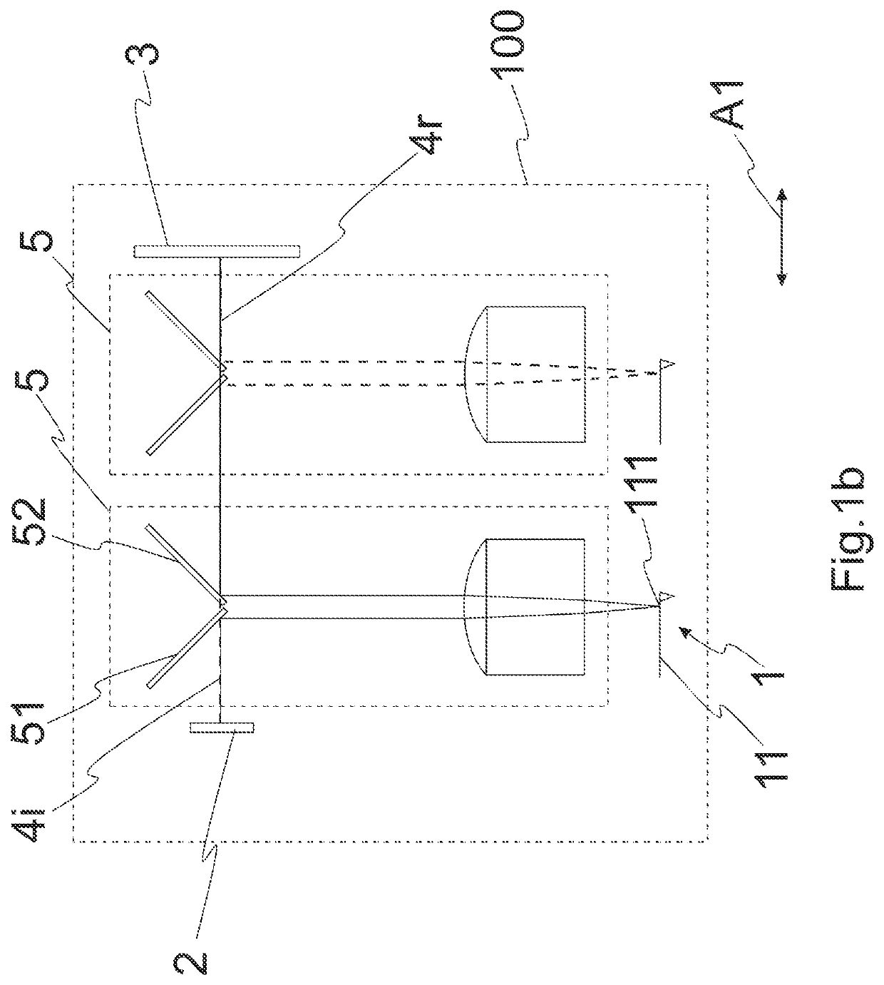 Atomic force microscope with optical guiding mechanism