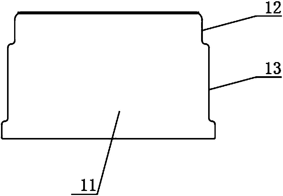 Special clamp structure for large-power brake drum