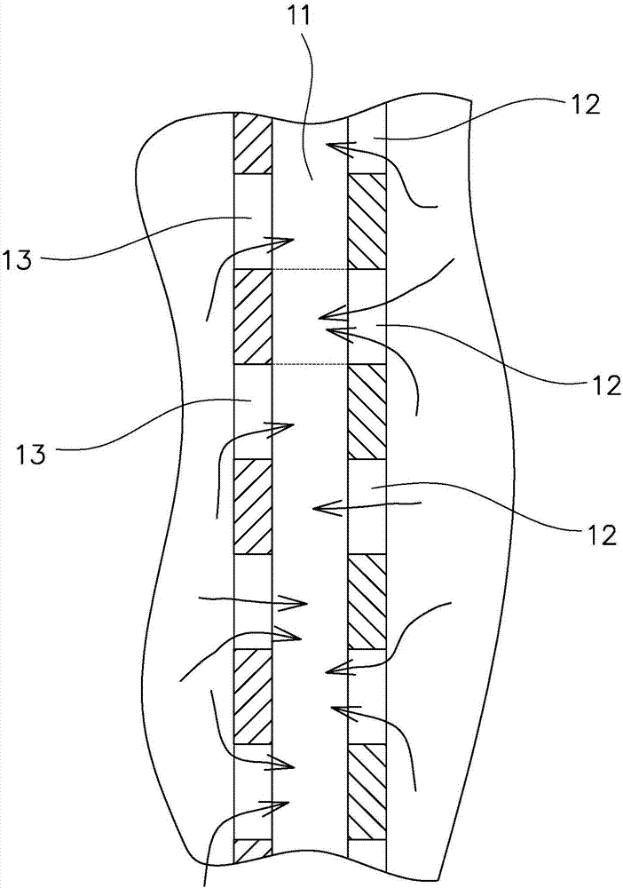 Multistage filtering device used for extractor hood