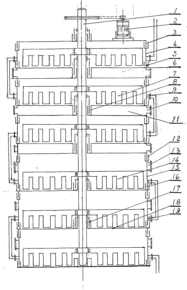 Thermal regeneration furnace for waste powdered activated carbon