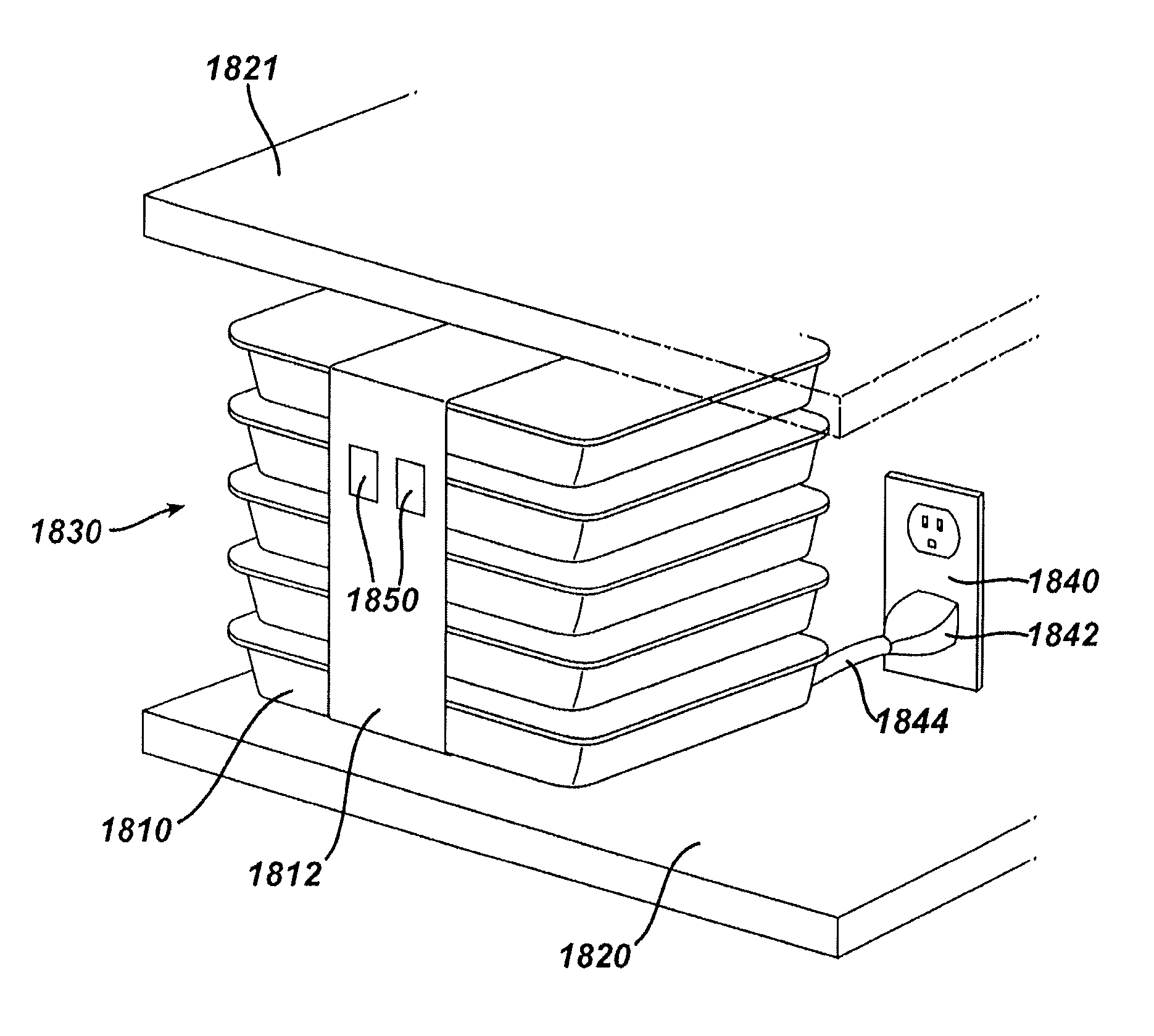 Medical device packaging with charging interface