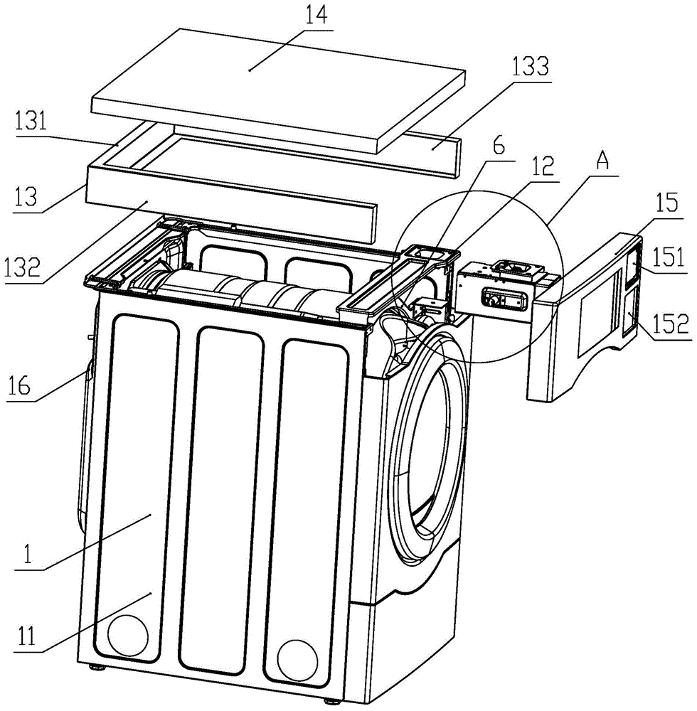 Coin-operated commercial clothes washing/drying machine