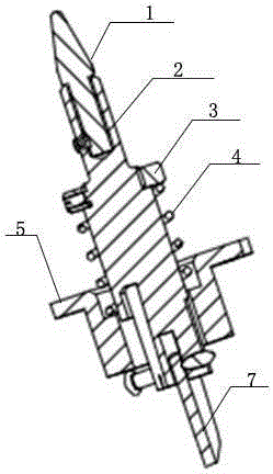 Elastic reverse triggering mechanism