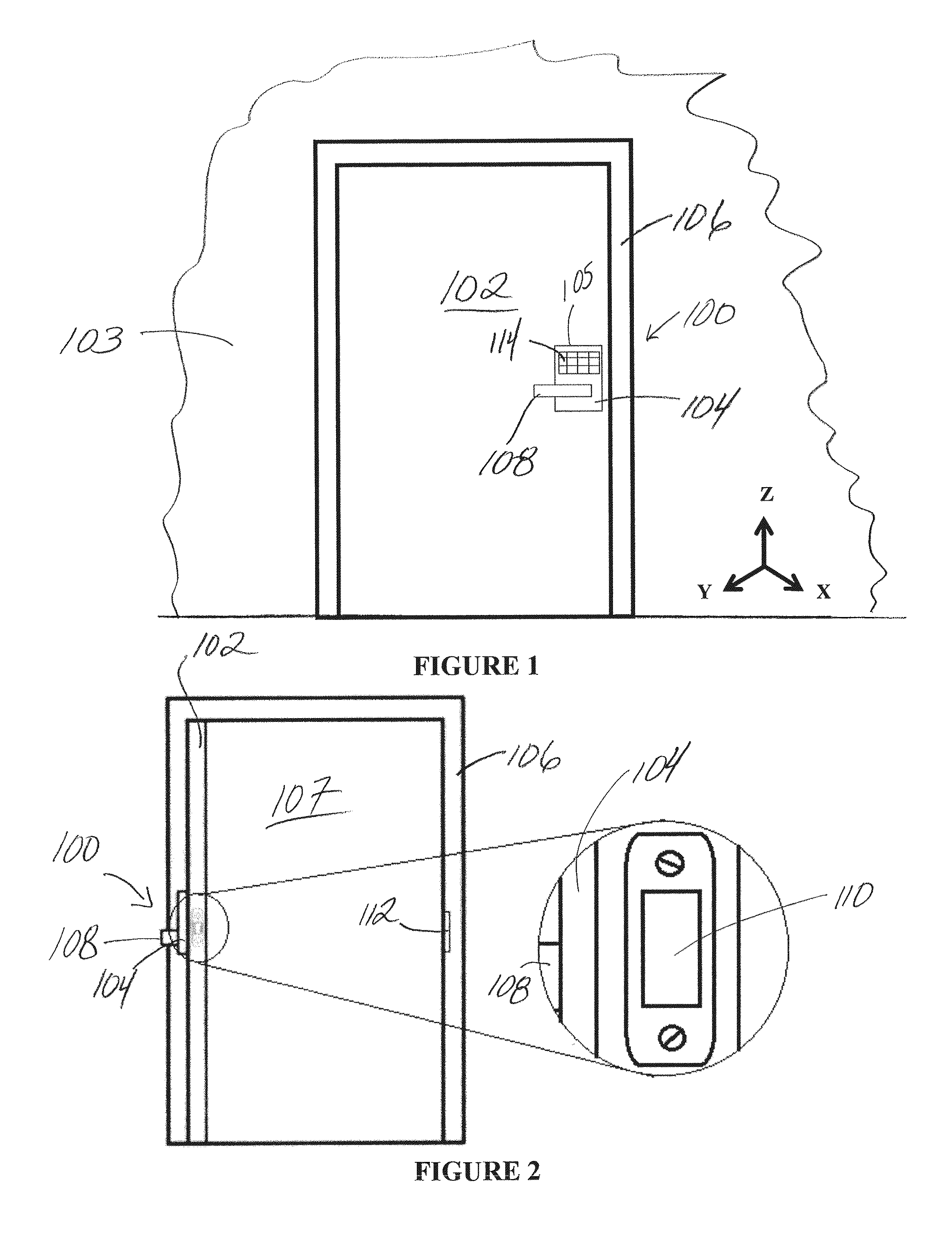 Lock device having position sensor