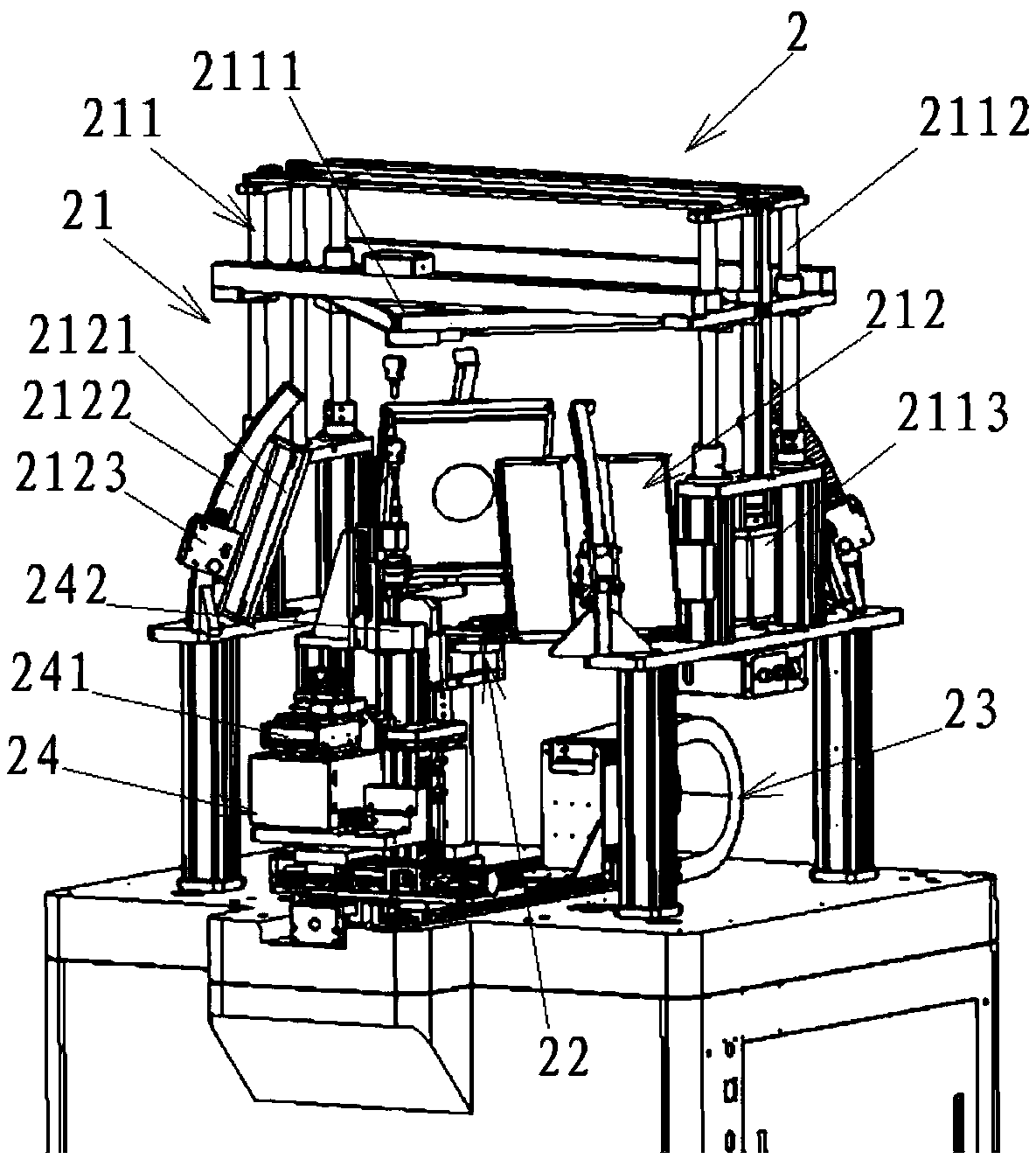 System for active alignment and curing of camera module