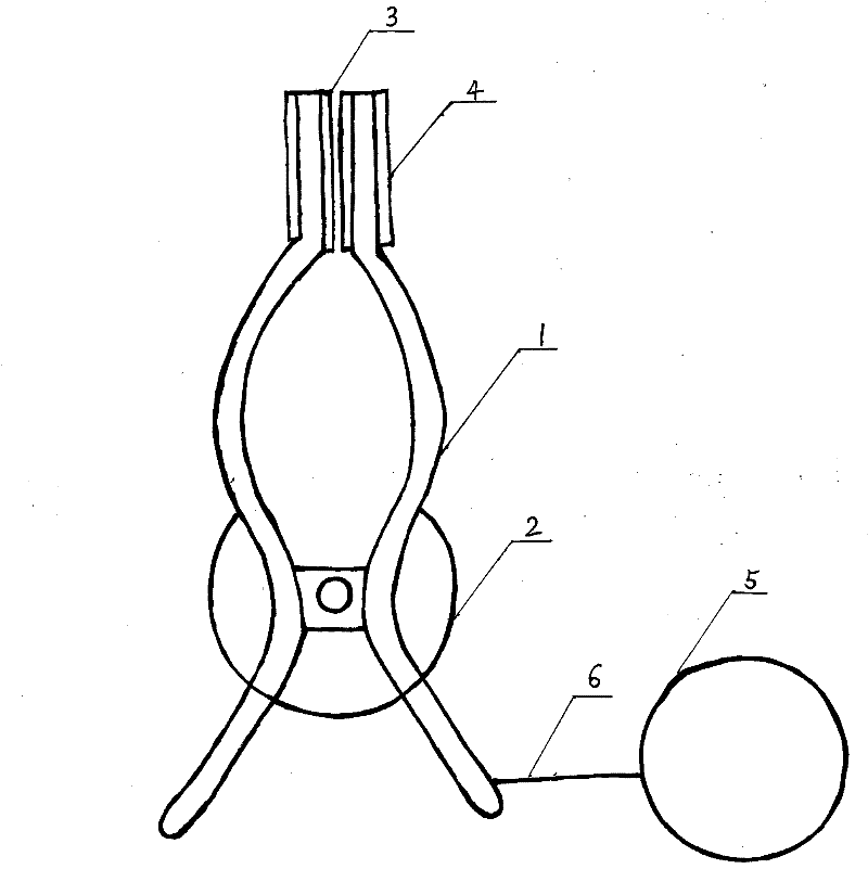 Pulse pressing clip for finger