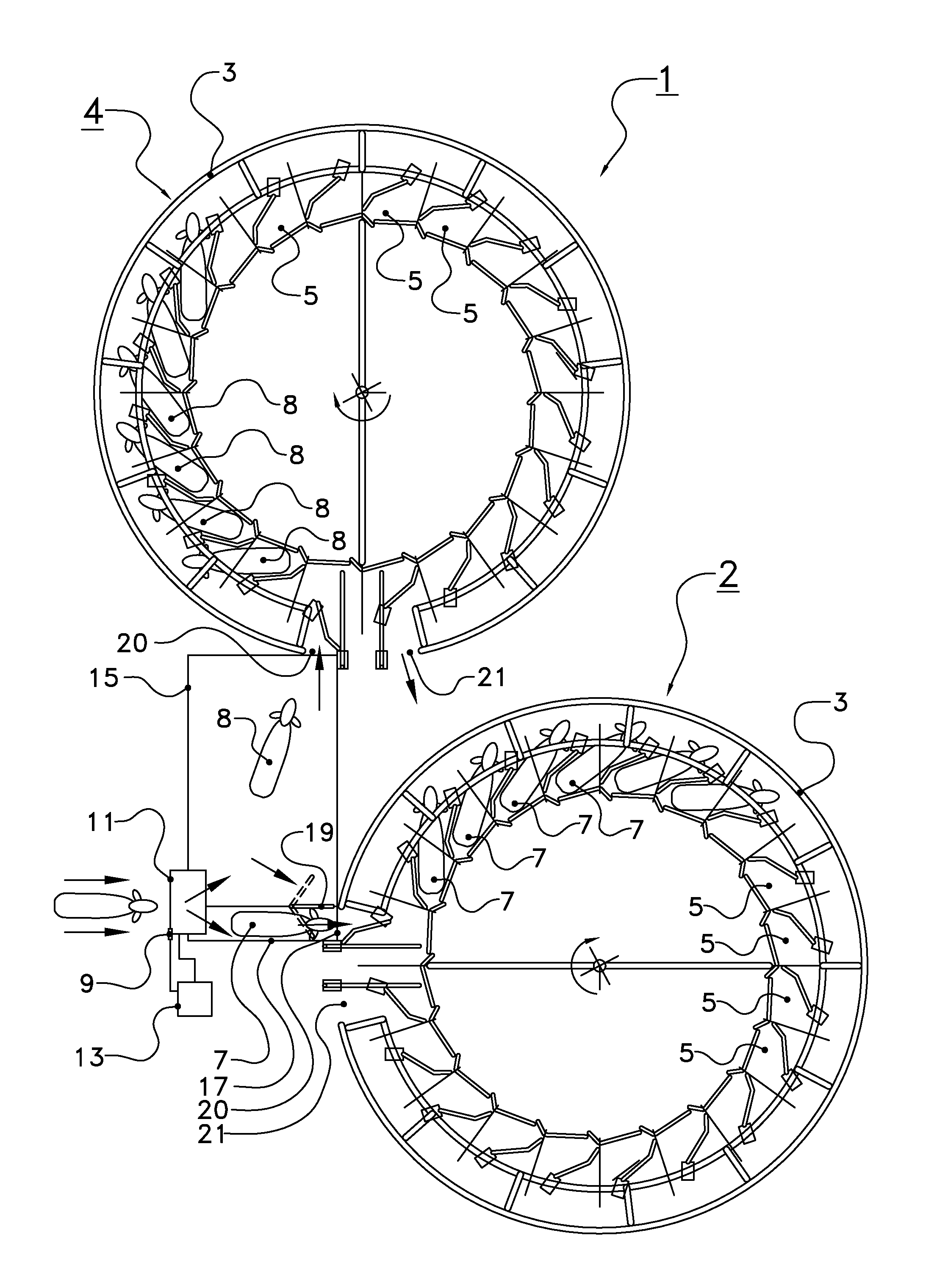 Milking system and method for milking a herd of dairy animals