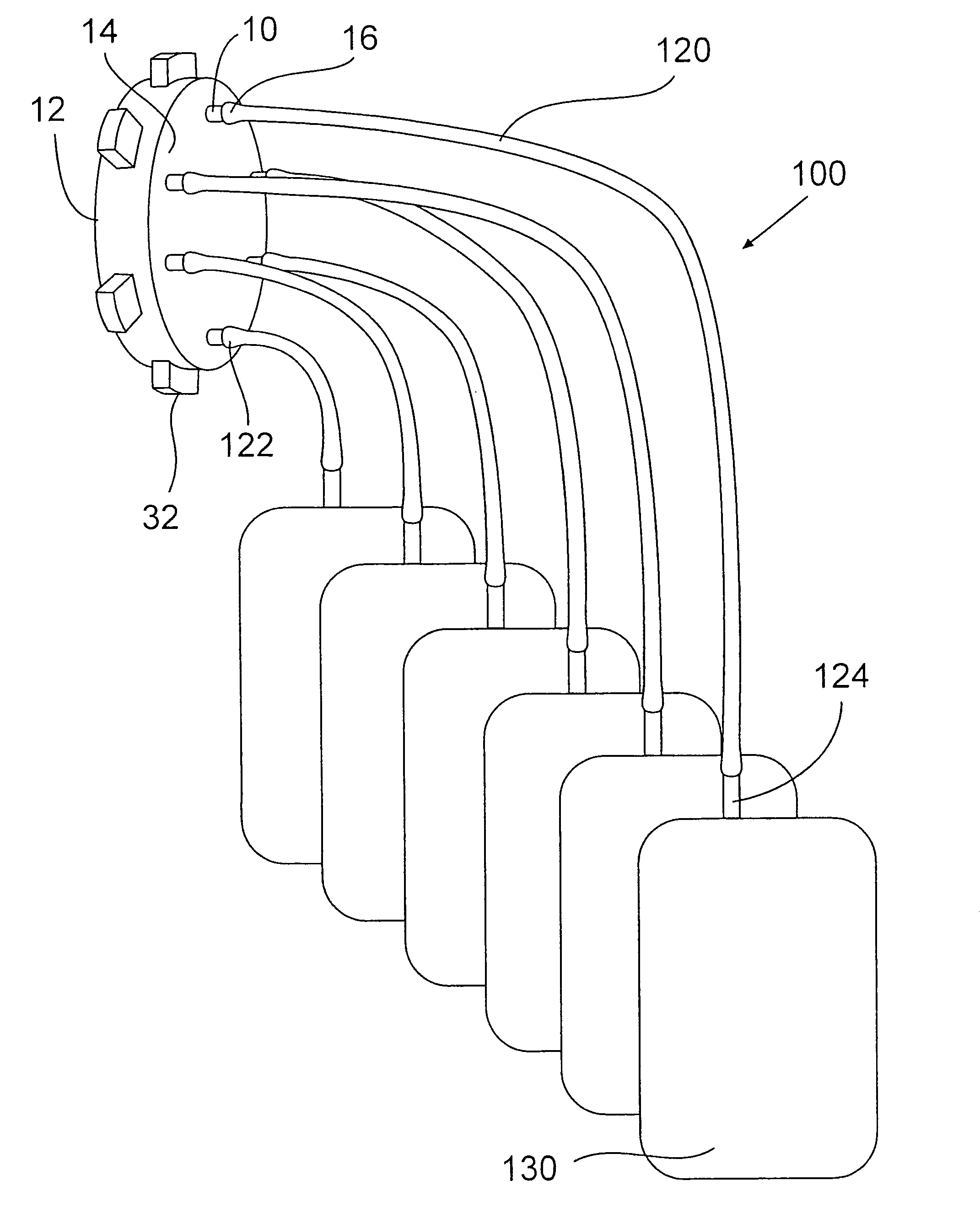 Sterile sampling device