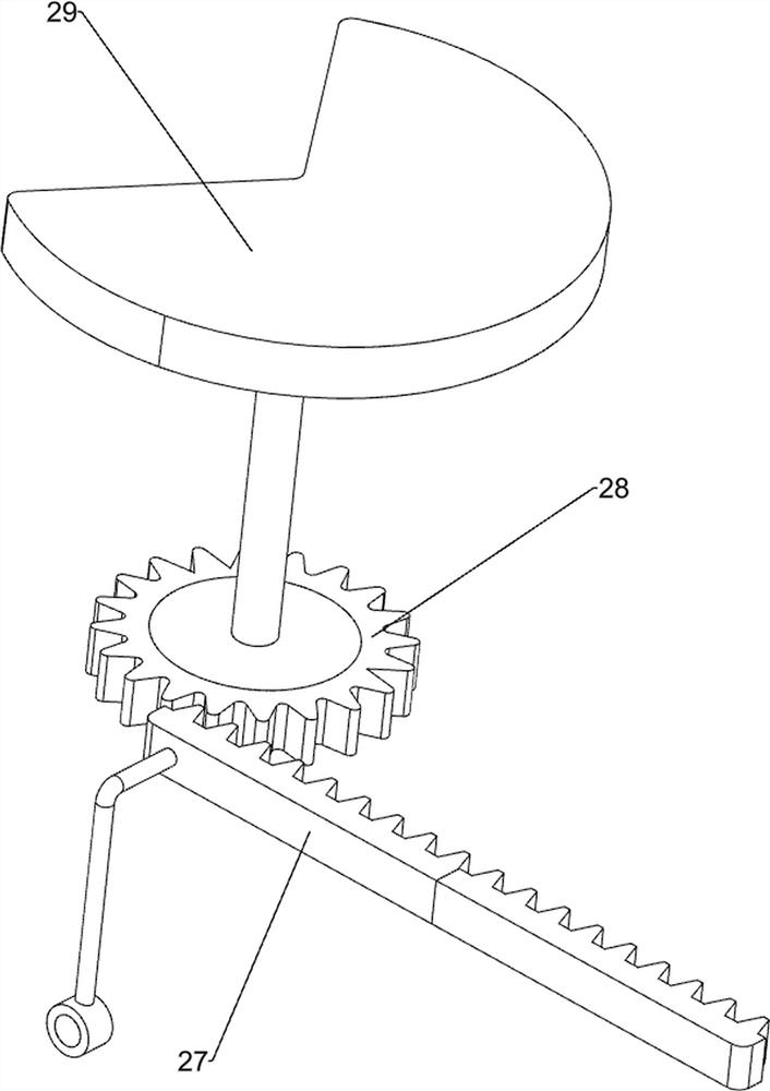 A convenient and fast nailing device for plates