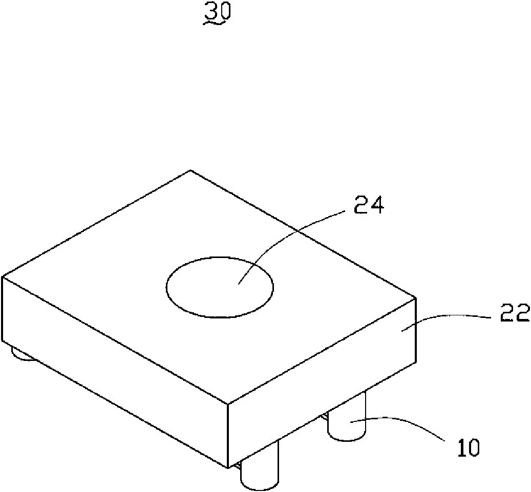 Mold insert protective device and mold