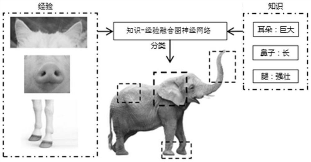 Development method and system of small sample classification model based on graph convolutional neural network