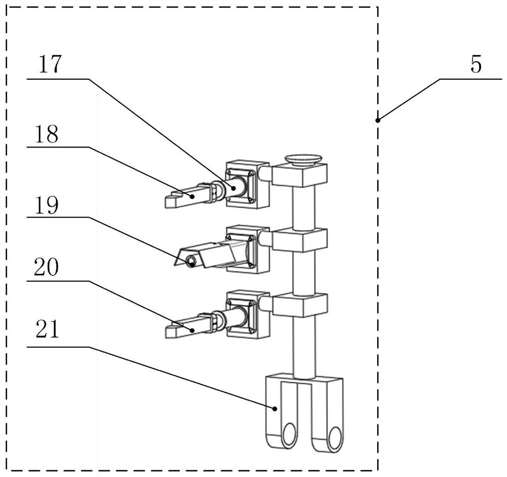 External burr scraping system and its scraping method