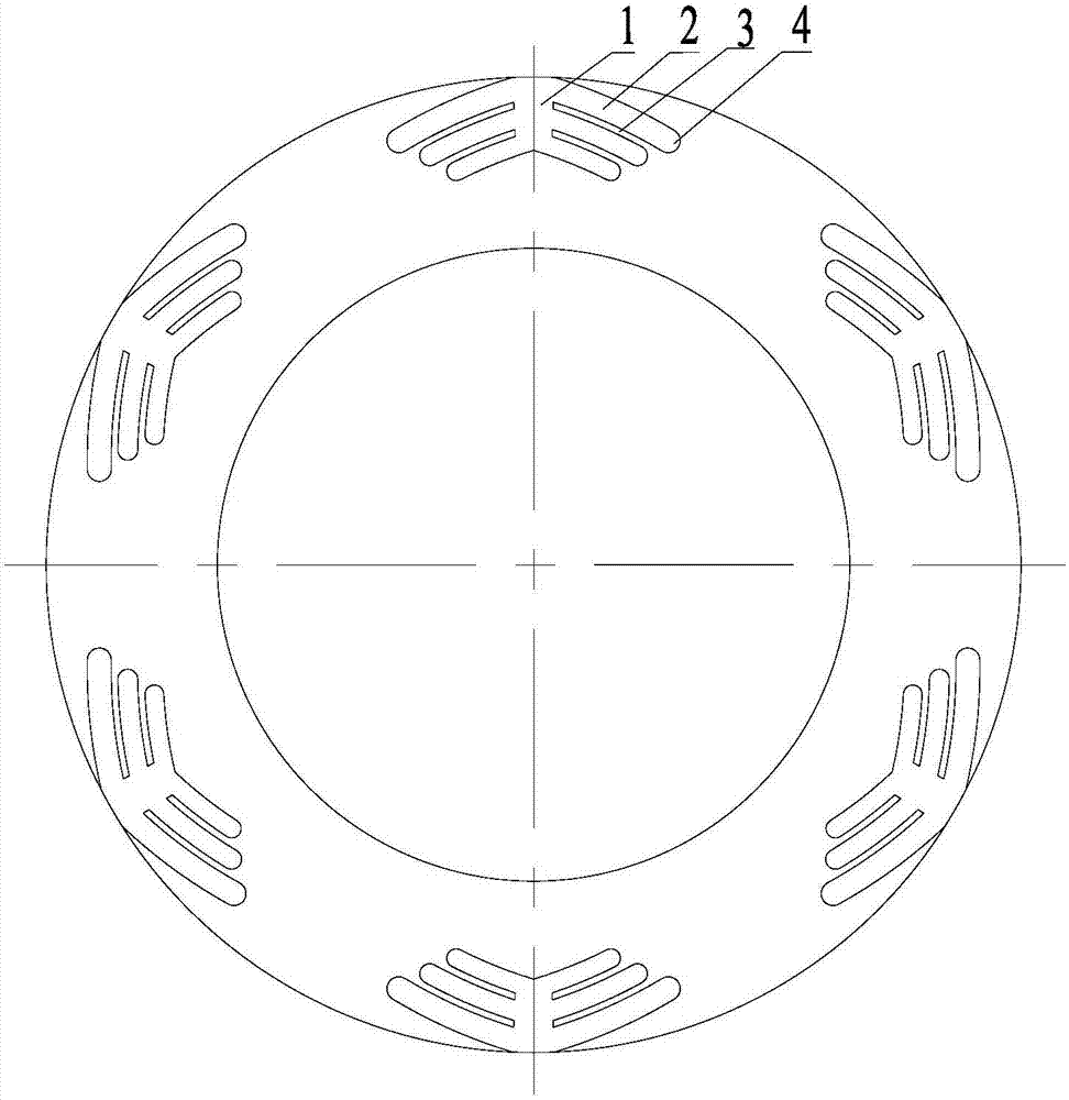 Double-way mechanical seal ring