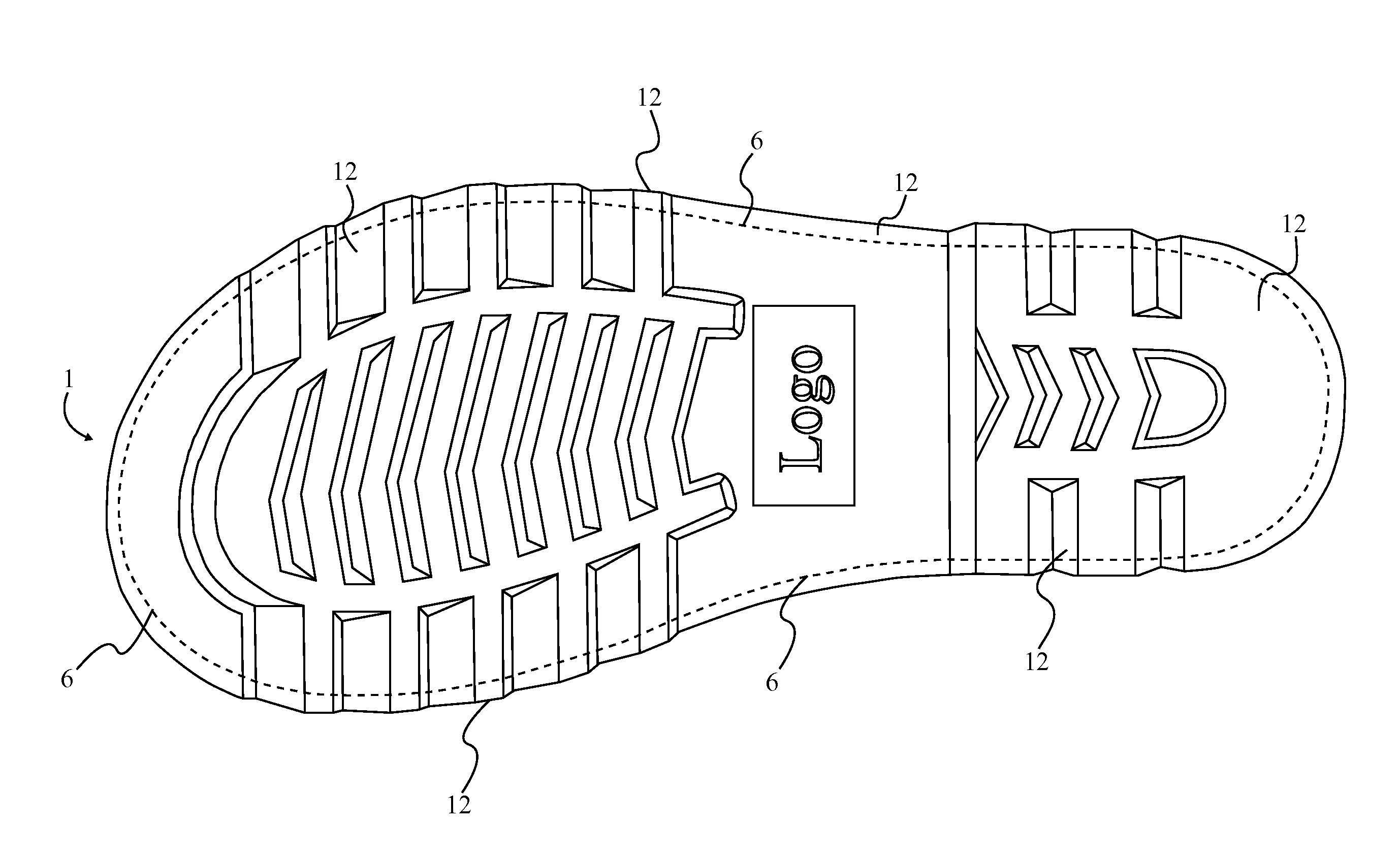 Internally Illuminated Footwear Component