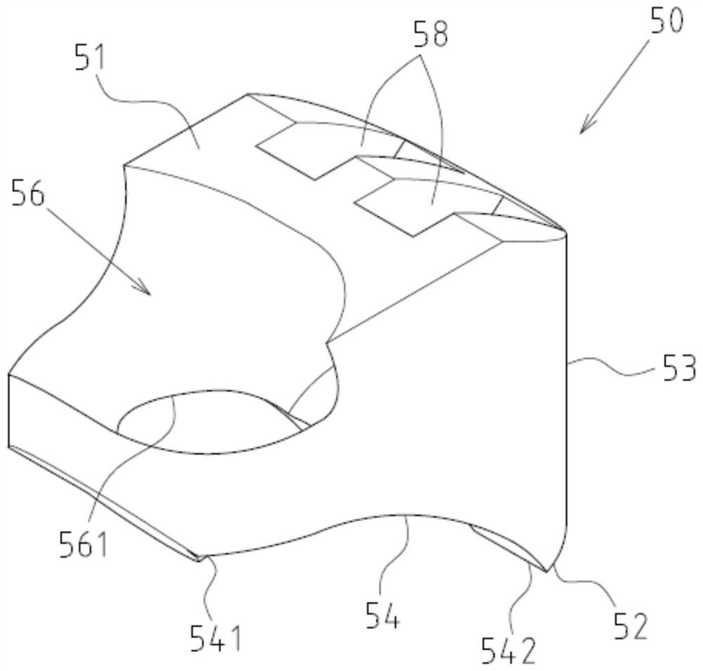 Reflux bending pipe auxiliary device and ball screw using same