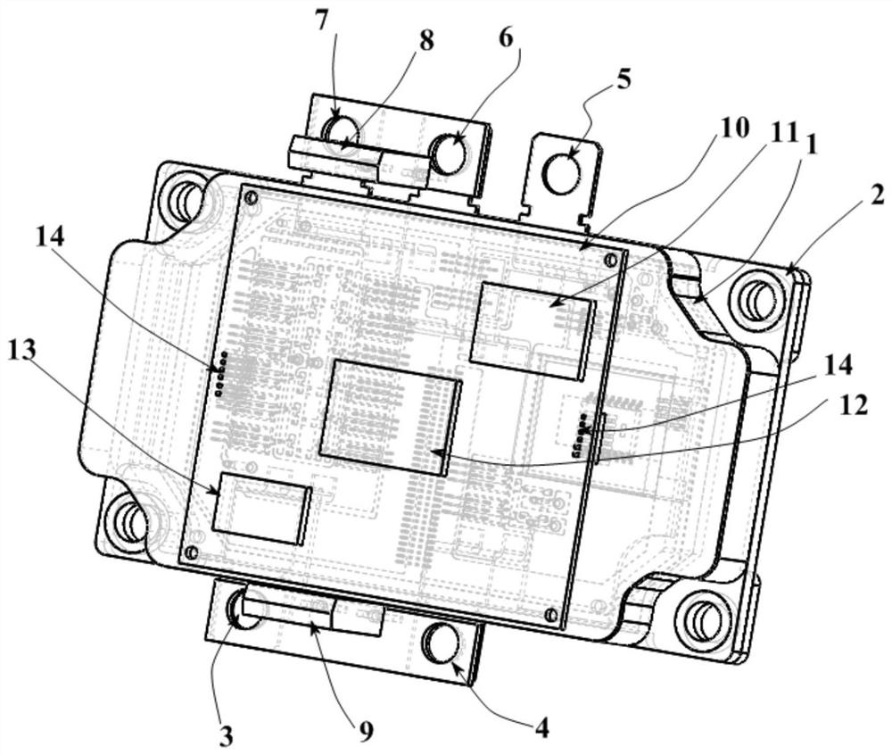 An integrated sic solid state power controller