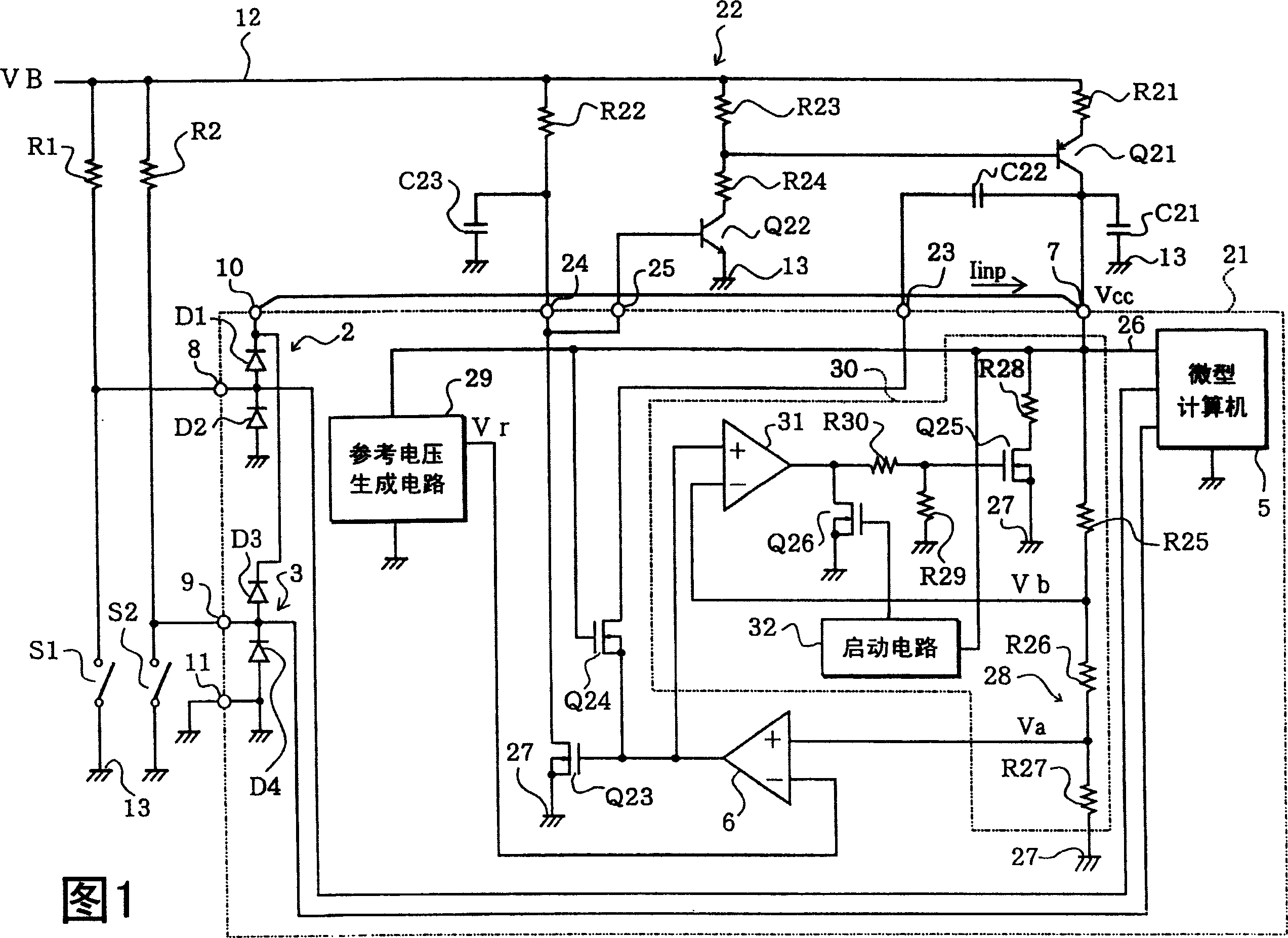 Power supply circuit and semiconductor integrated circuit apparatus