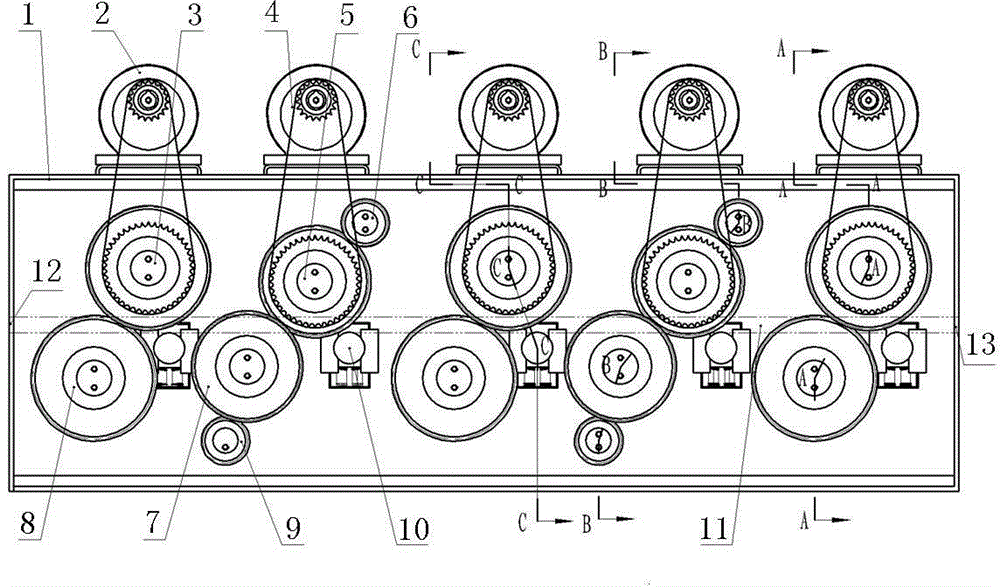 Sugarcane leaf stripping device