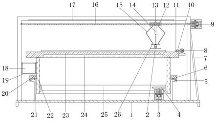 Metal mask frame surface burr removing equipment