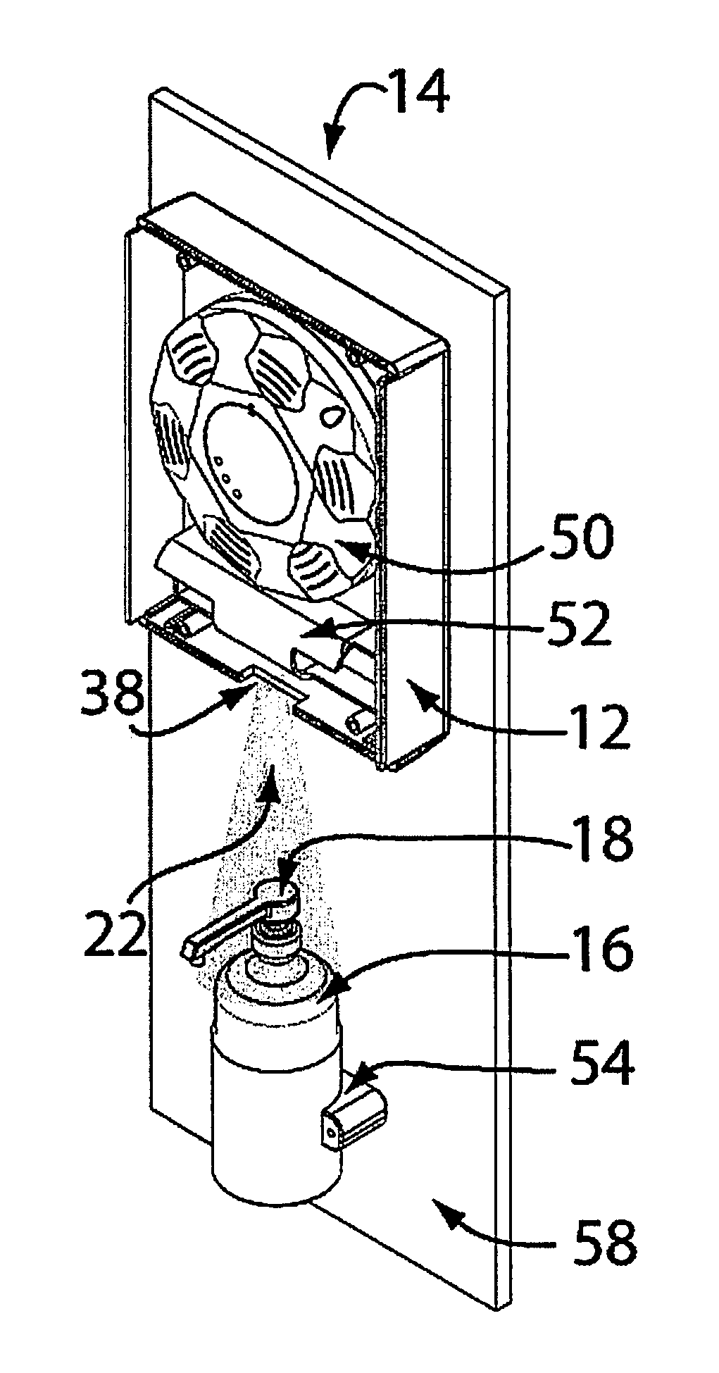 Hand sanitizer compliance detection system