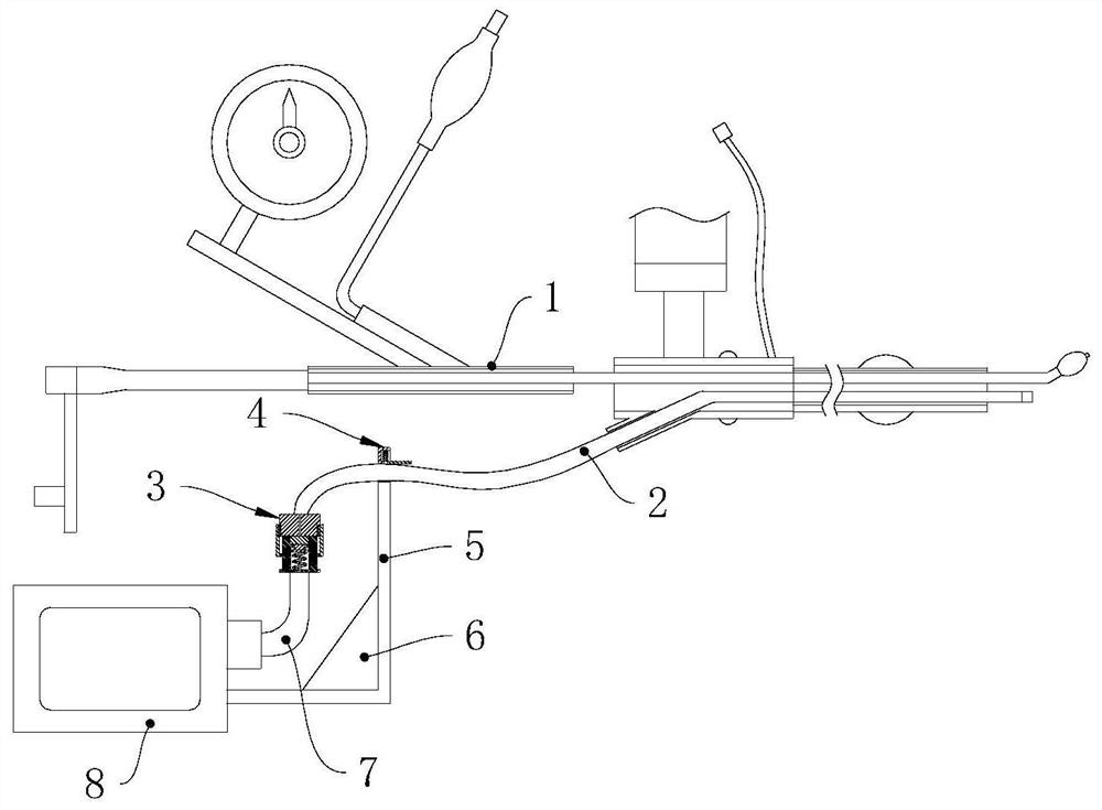 Improved visual blocking bronchial cannula