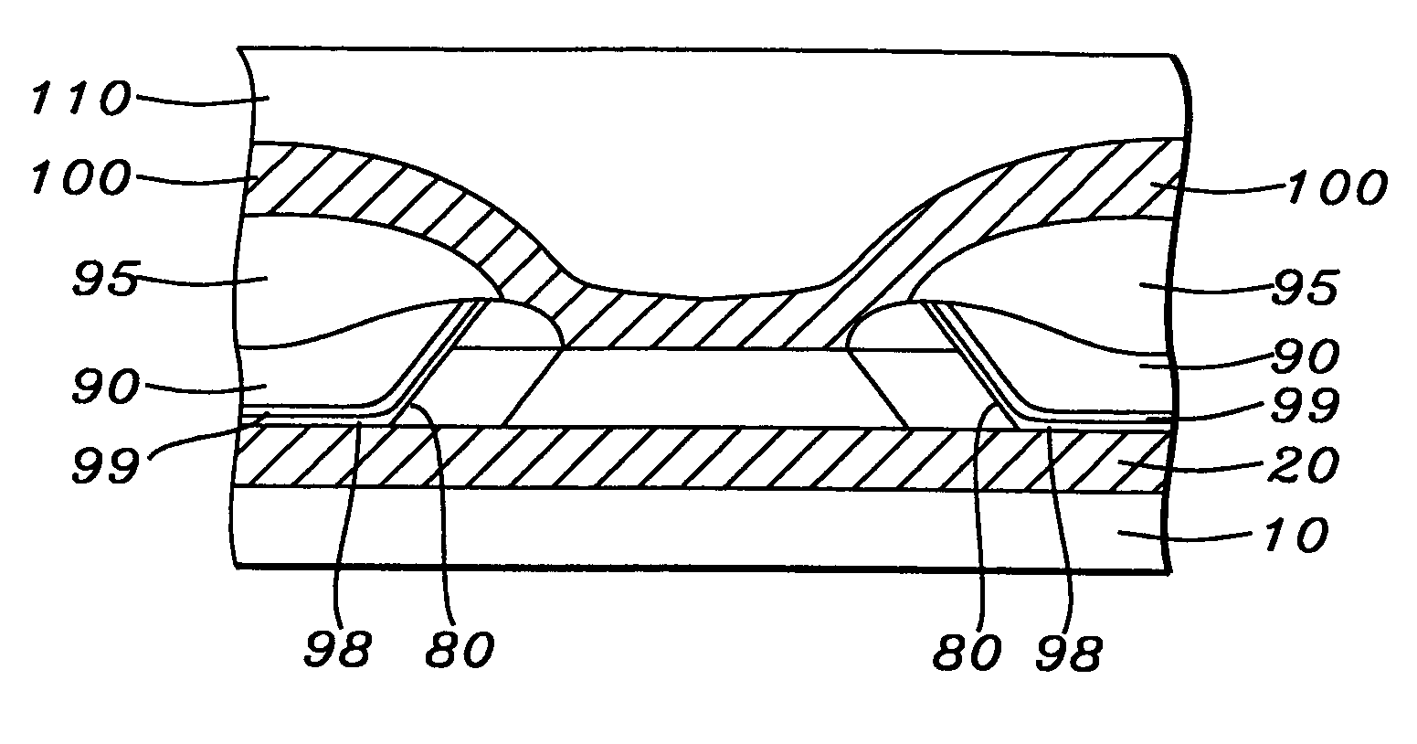 Longitudinal bias structure with improved magnetic stability