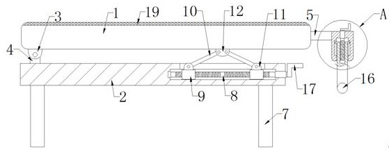 Novel sit-up device for physical exercise