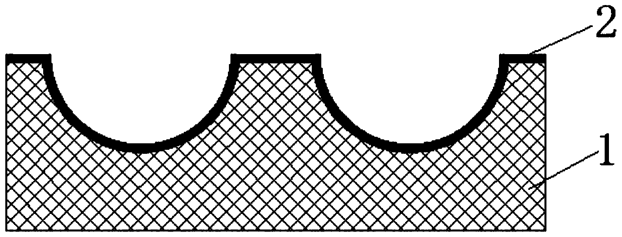 A nanocomposite ceramic coating, die-casting mold and preparation method thereof