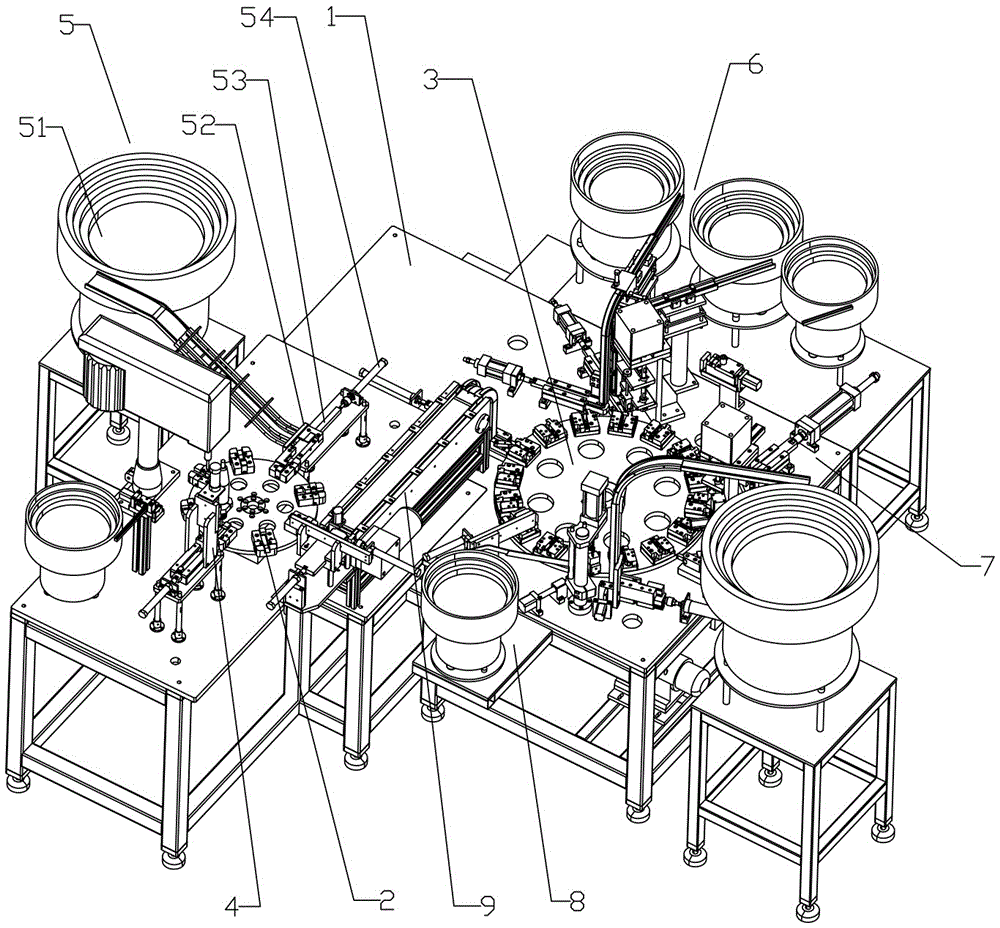 Automatic hinge assembly equipment