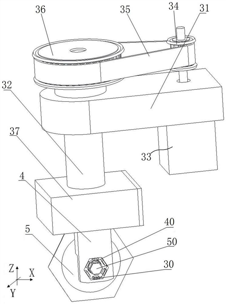 Anti-shake special-shaped flexible material cutting device based on light reflection detection