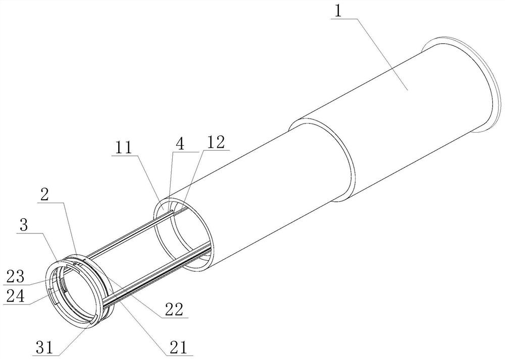 Flexible cable coaxial connector for electromagnetic catapult