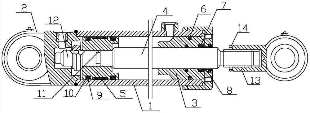 Hydraulic oil cylinder