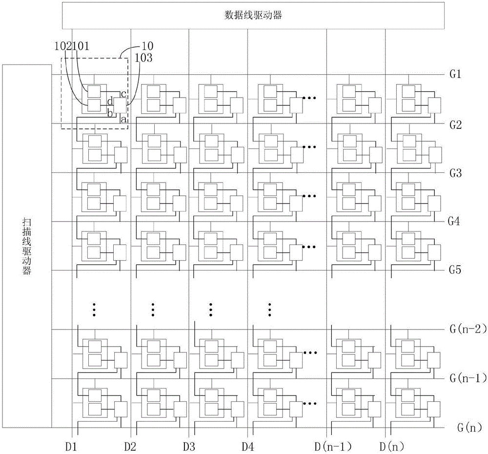 Liquid crystal pixel circuit and liquid crystal display device