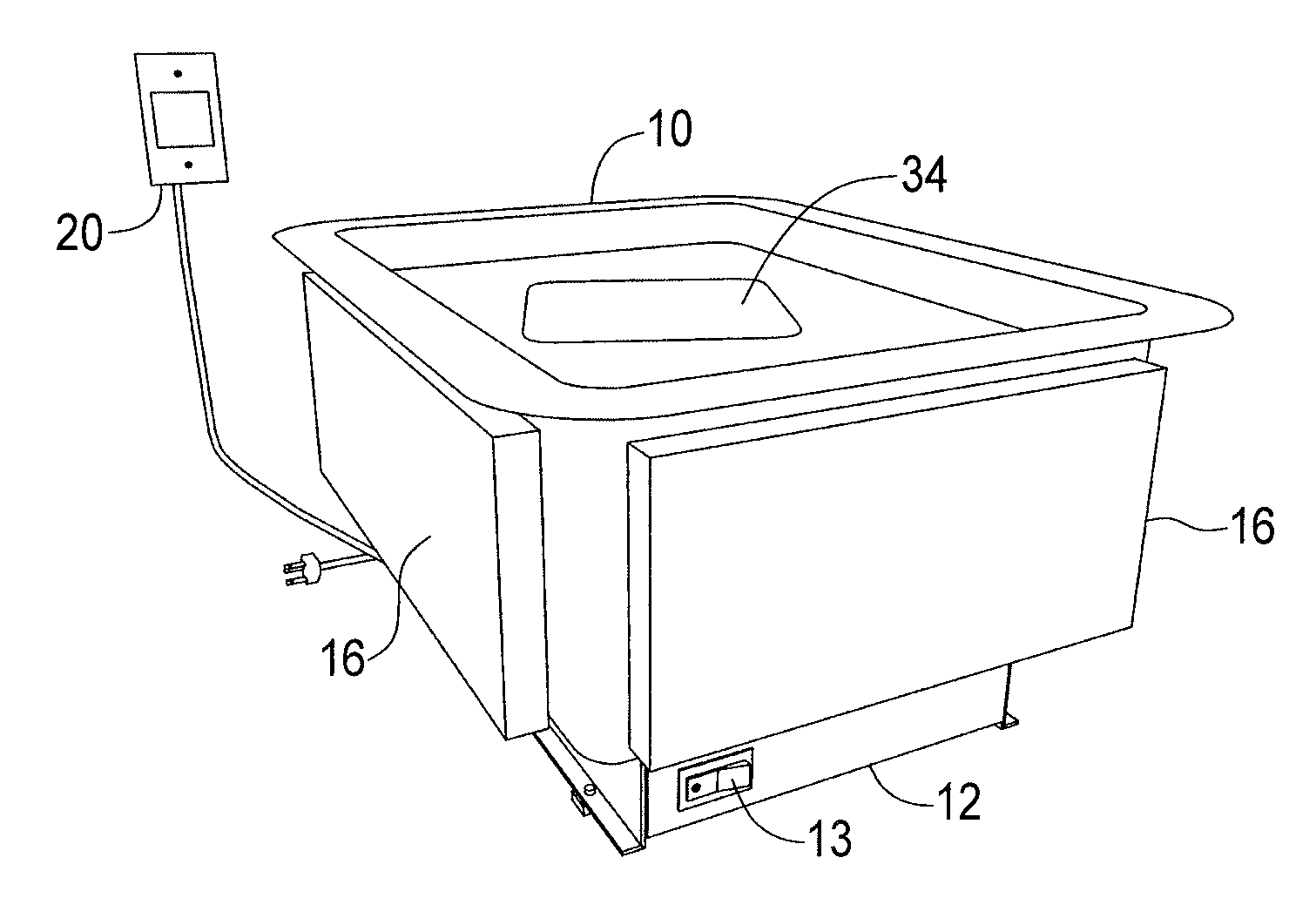 Cooking apparatus using liquid bath