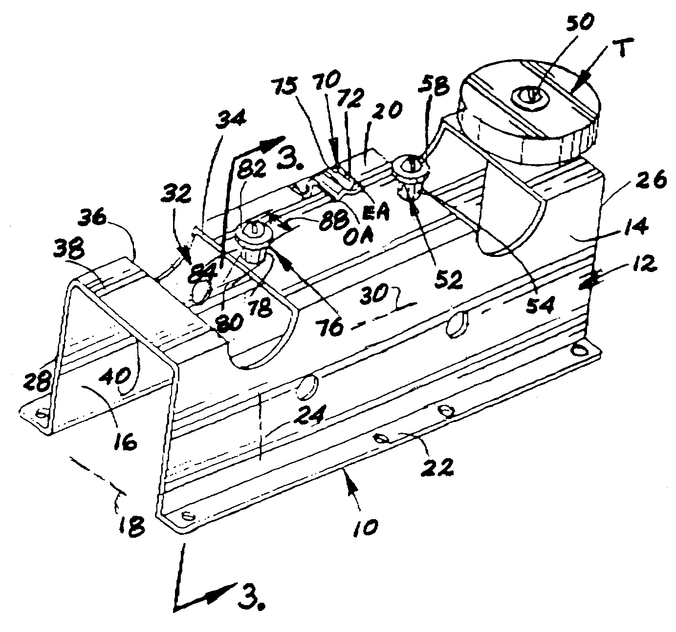 Apparatus for folding adhesive tape