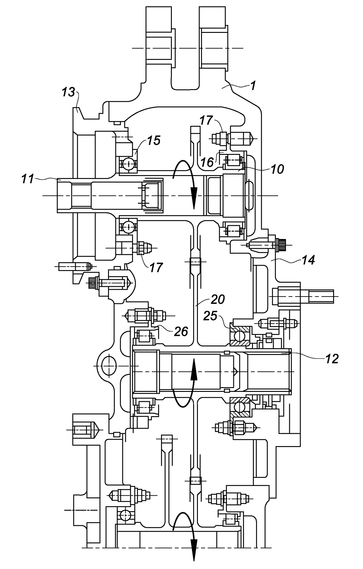 Accessory gearbox for gas turbine engine