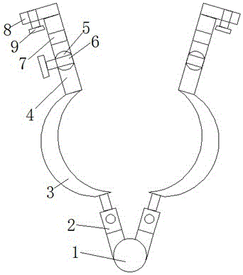 Low-noise automobile exhaust pipe device