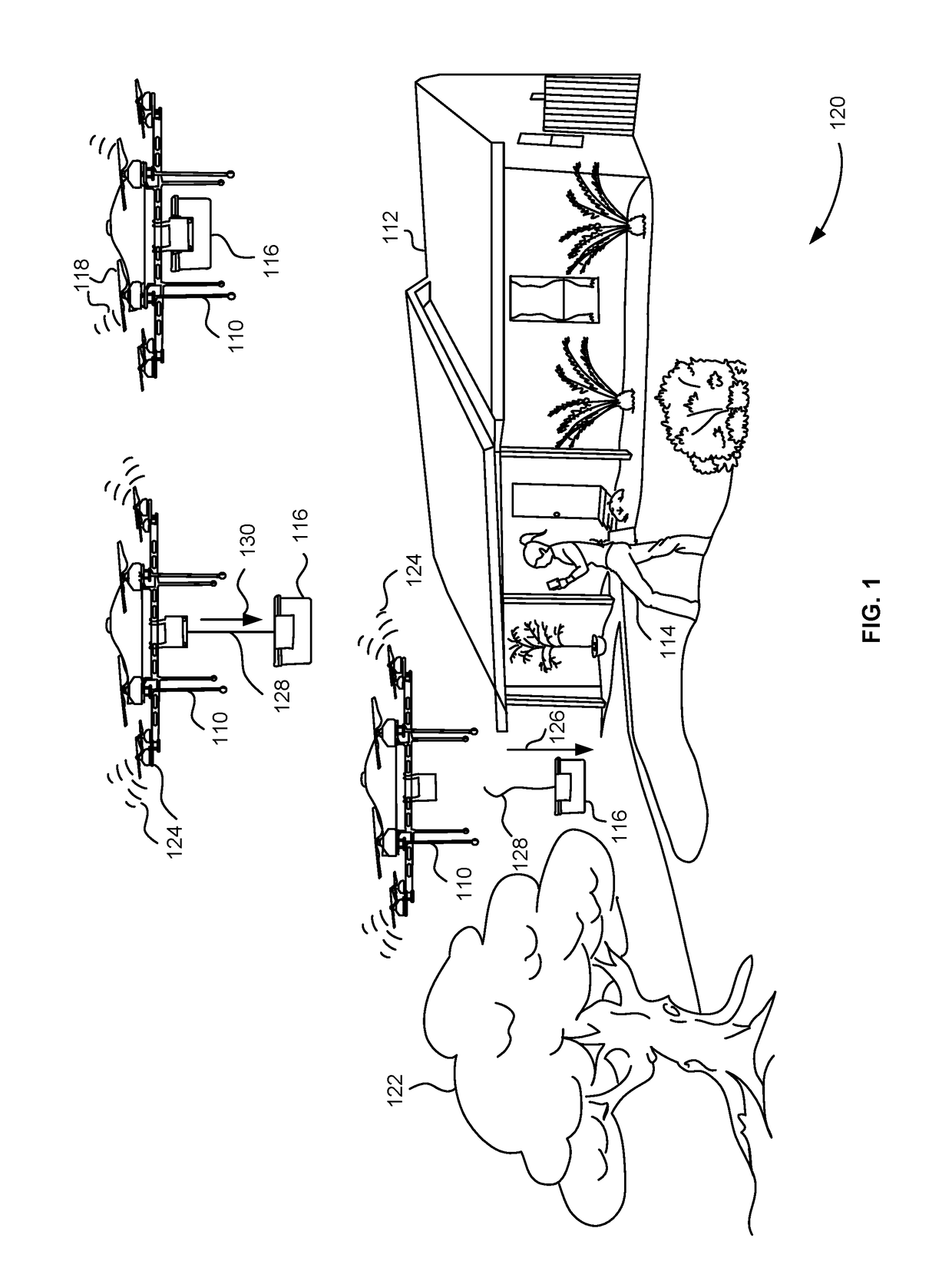 Propeller sound alteration for a drone