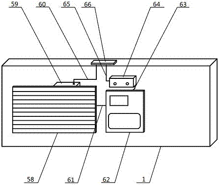 Multifunctional physical and chemical experiment mobile display platform