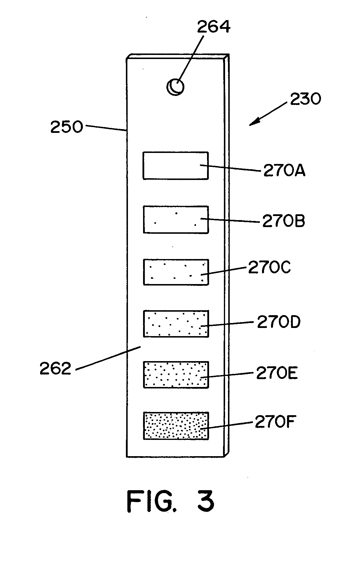 Visual detector for vaporized hydrogen peroxide