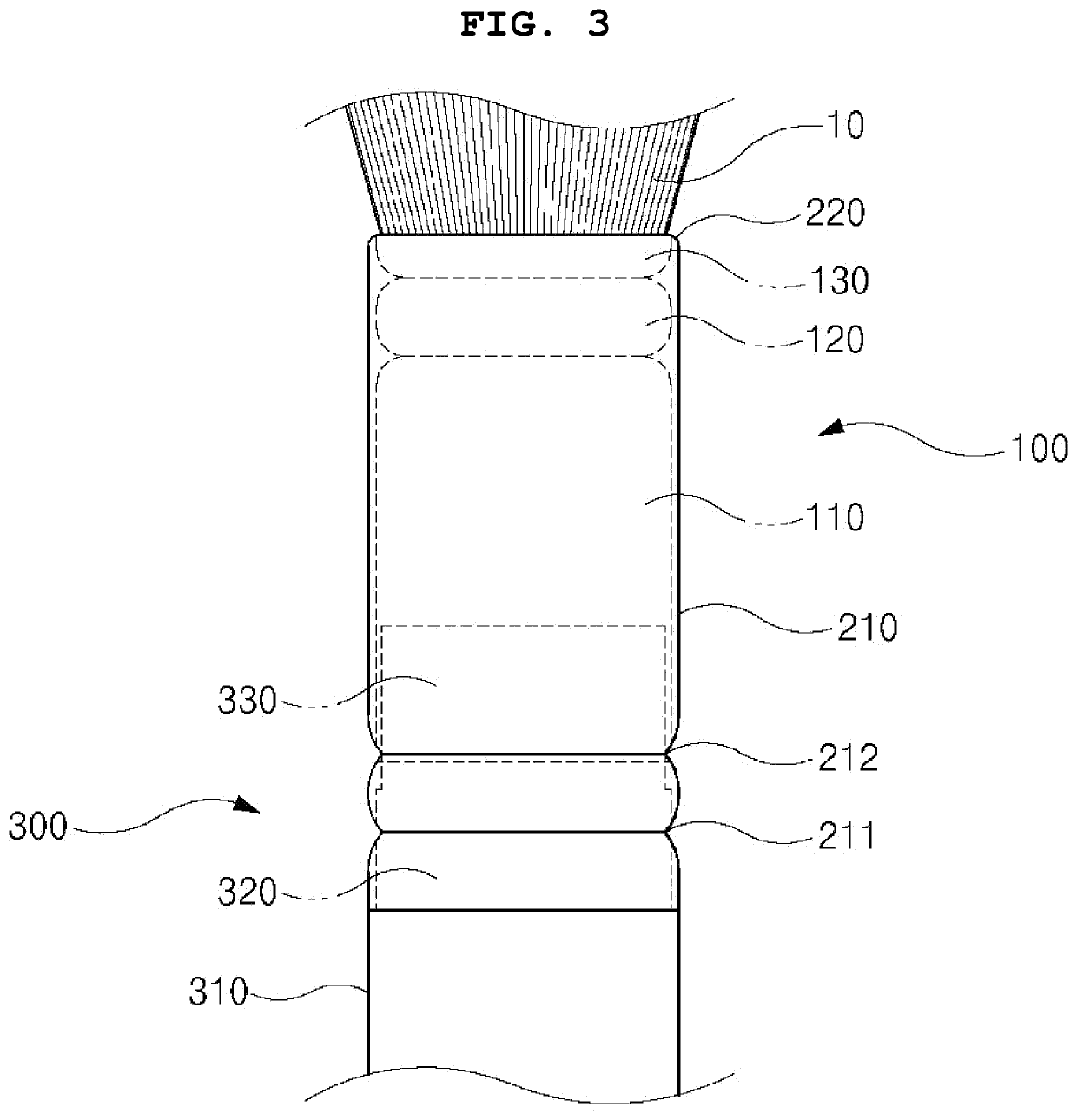 Cosmetic brush and manufacturing method thereof