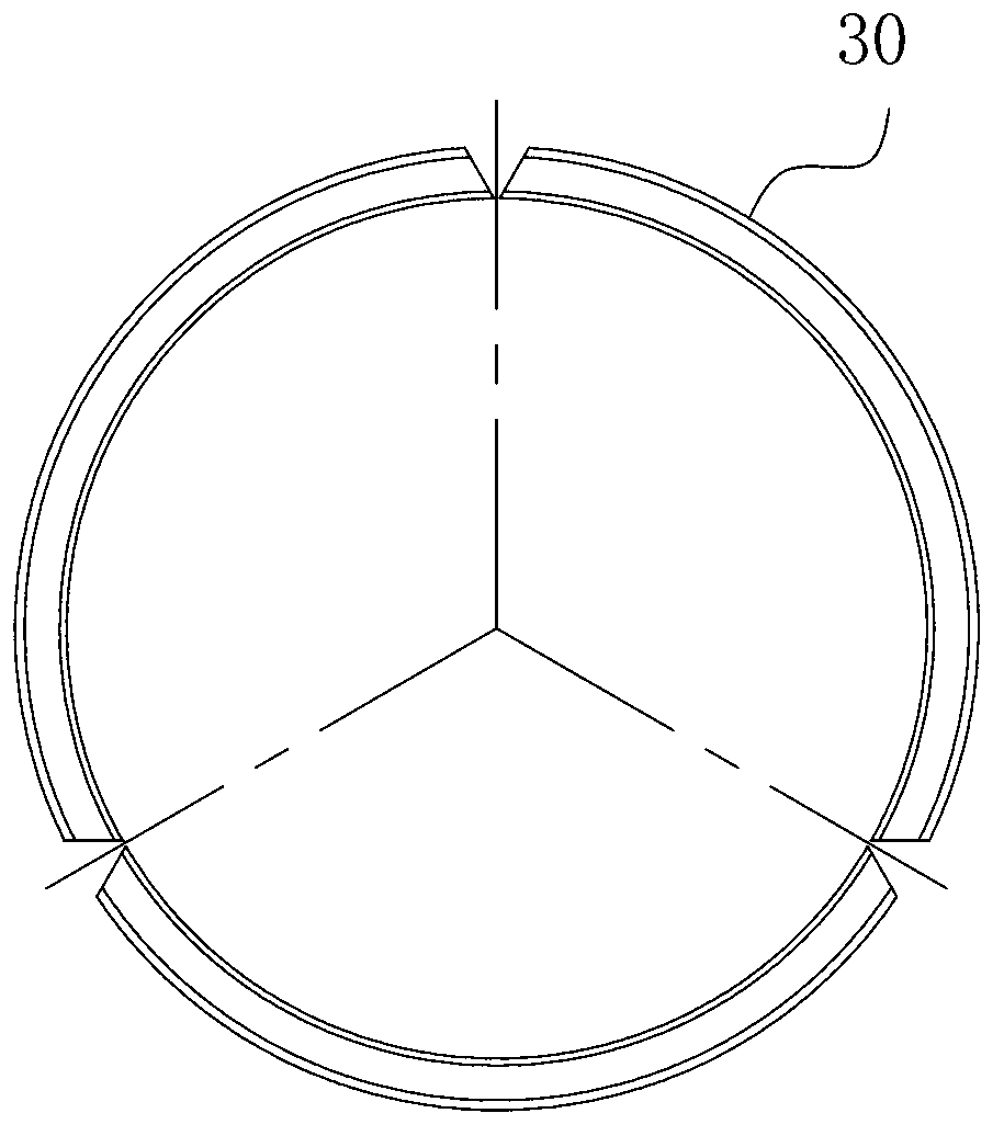 Combined sealing device for plunger pump