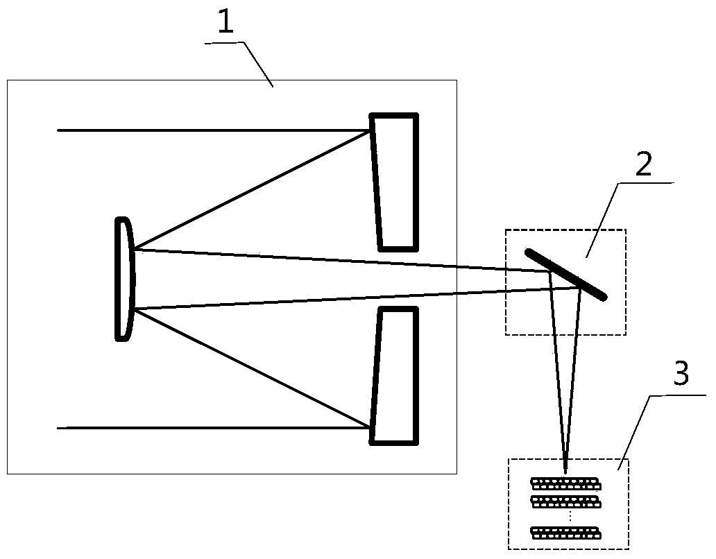 Point object detection method based on multiple-linear time difference scanning and expansion sampling