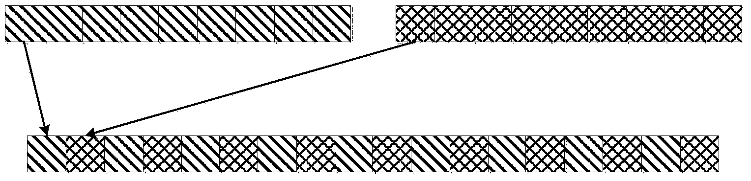 Point object detection method based on multiple-linear time difference scanning and expansion sampling