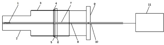 Method for monitoring top-layer oil temperature of oil-immersed power transformer based on optical fiber Bragg grating