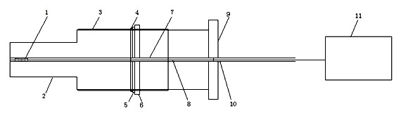 Method for monitoring top-layer oil temperature of oil-immersed power transformer based on optical fiber Bragg grating