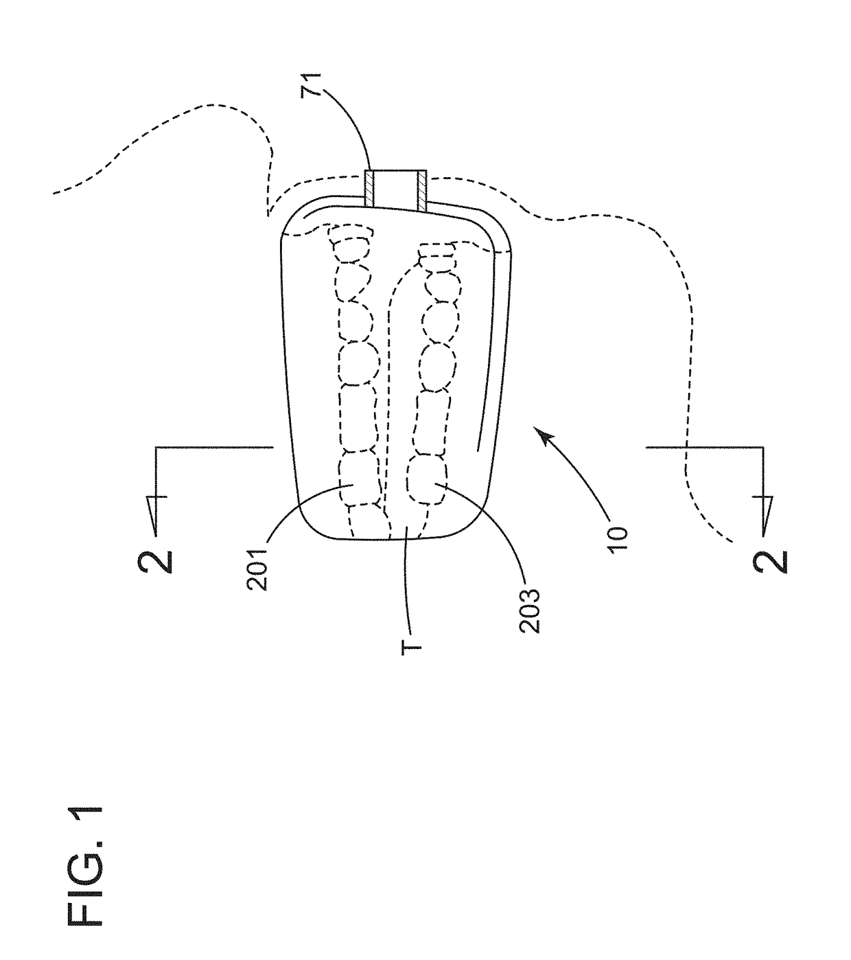 Mouth piece for cooling of oral tissue of a patient during chemotherapy treatment