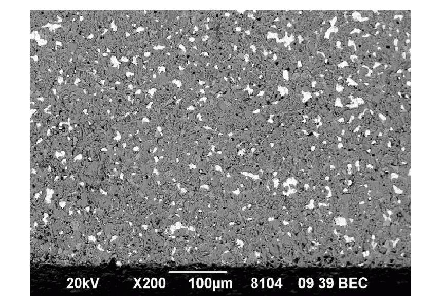 High temperature resistant molten salt corrosion ceramet anode material and preparation method thereof