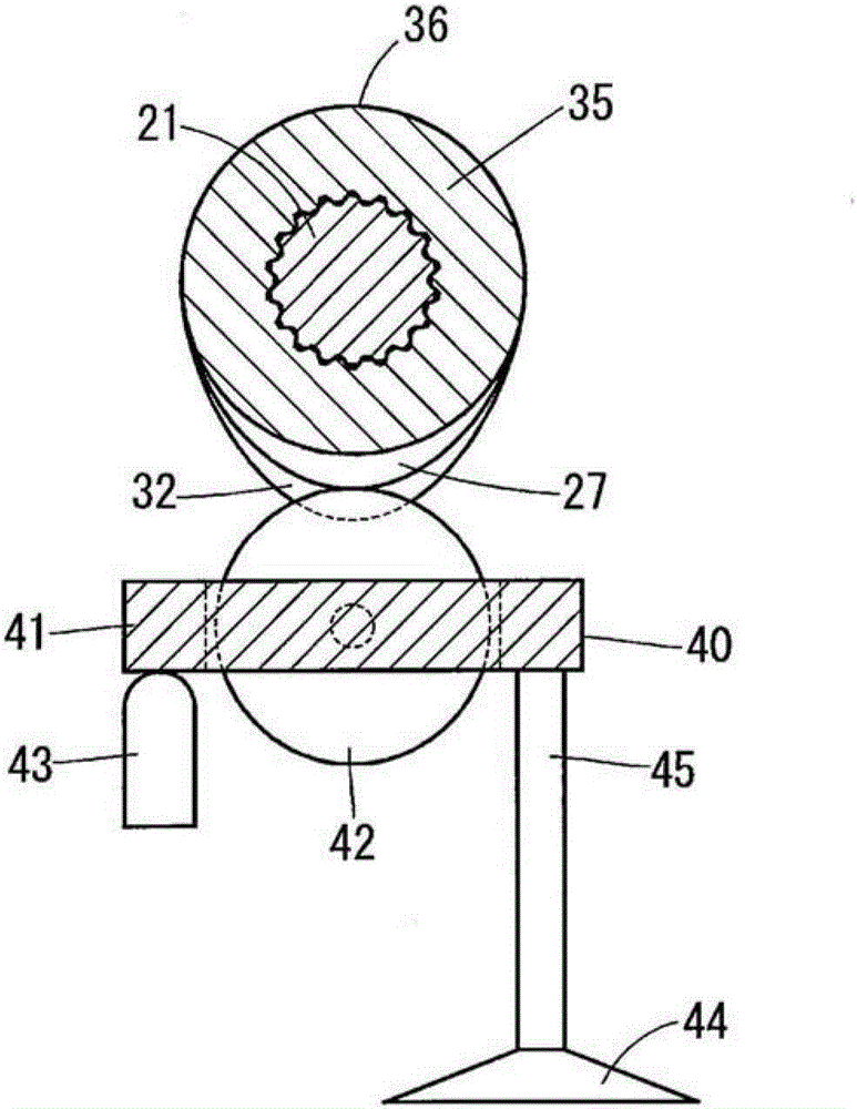 Valve lift adjustment device